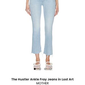 MOTHER the Hustler Ankle Frayed